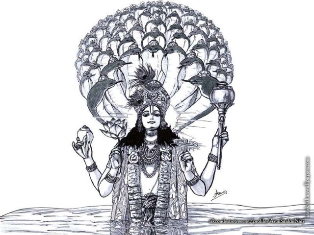 Sri Vishnu Wallpaper (004)