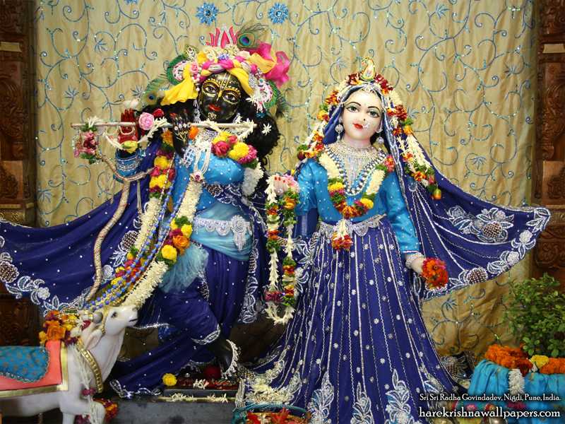 Buy HD File Shri Radha Krishna High Quality Wallpaper, Govinda, Hindu Gift,  Printable Krishna Wall Art, Print Radharani Gopal Online in India - Etsy