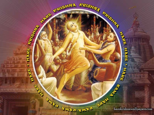 Chant Hare Krishna Mahamantra Wallpaper (009)