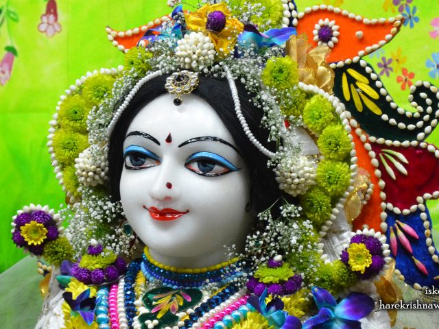 Sri Radha Close up Wallpaper (010) Size 2400×1350 Download
