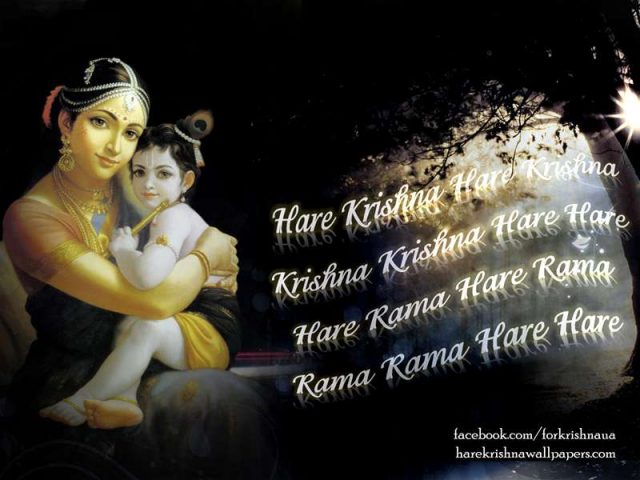 Chant Hare Krishna Mahamantra Wallpaper (023)