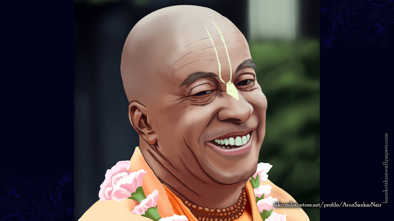 His Holiness Devamrita Swami Wallpaper (002) Size 1600x900 Download