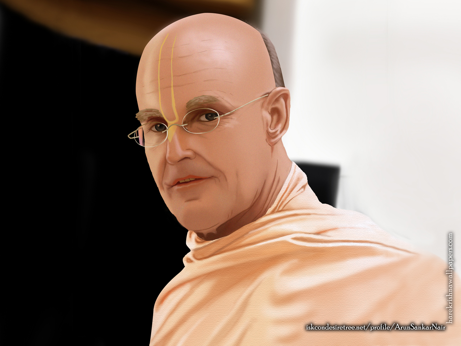 His Holiness Indradyumna Swami Wallpaper (003) Size1600x1200 Download