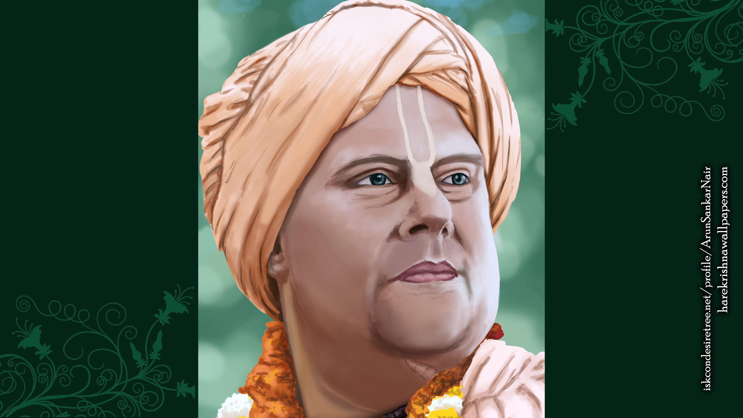 His Holiness Jayapataka Swami Wallpaper (004) Size 2400x1350 Download
