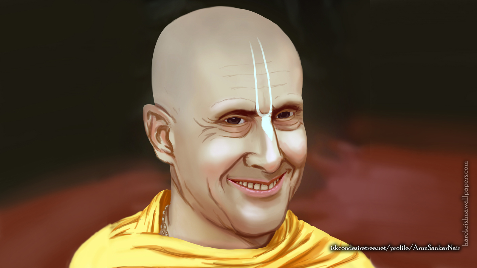 His Holiness Radhanath Swami Wallpaper (007) Size 1600x900 Download