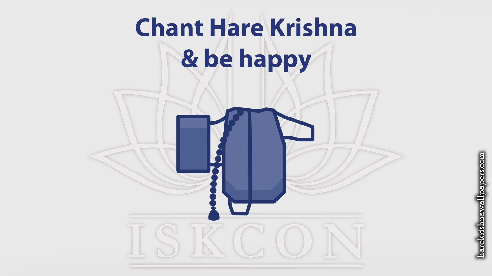 Chant Hare Krishna and be happy Wallpaper (009) Size 1600x900 Download