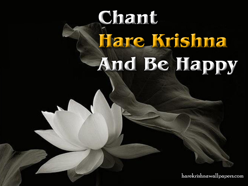 Chant Hare Krishna and be happy Wallpaper (010) Size 800x600 Download