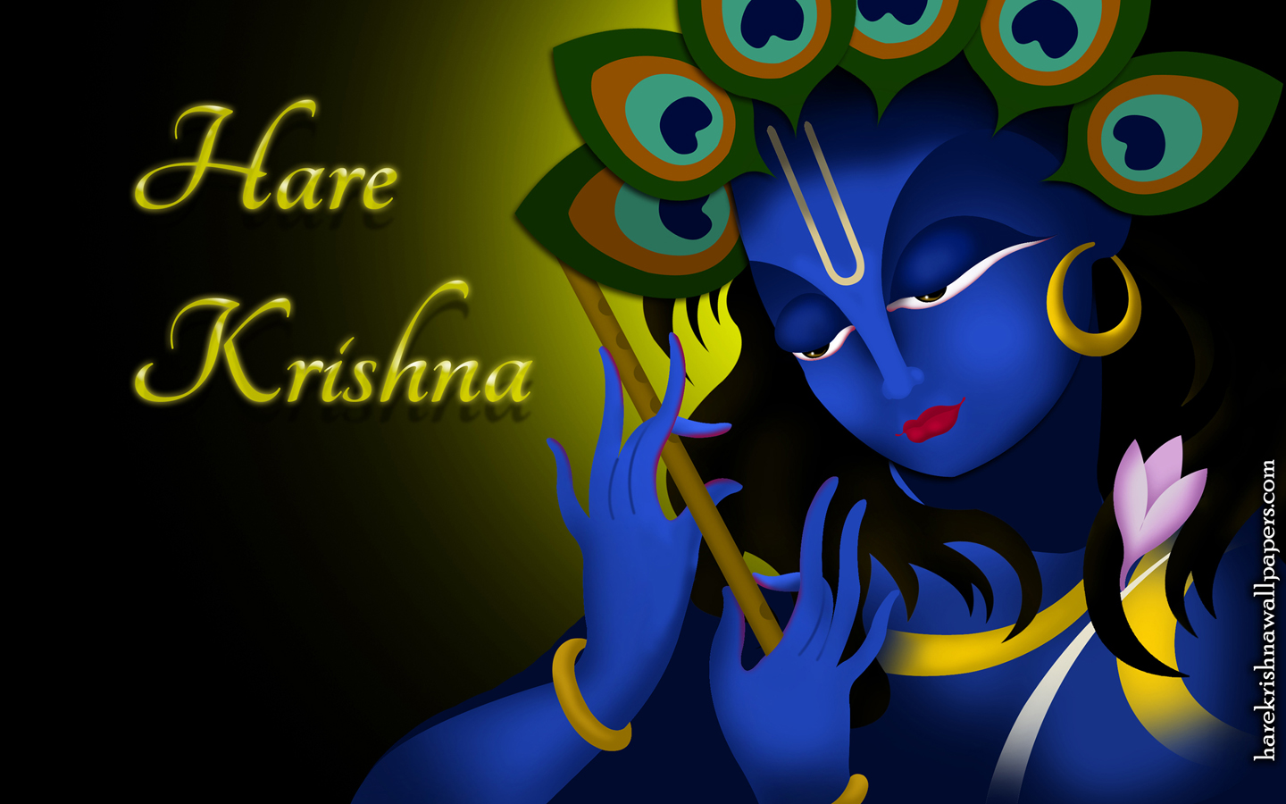 Hare Krishna Wallpaper (010) Size 1440x900 Download