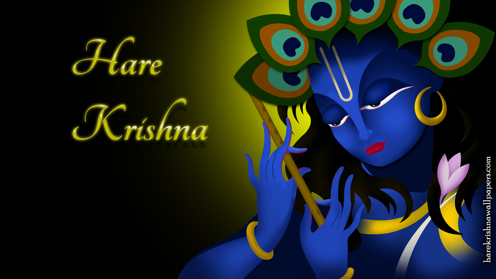 Hare Krishna Wallpaper (010) Size 1600x900 Download