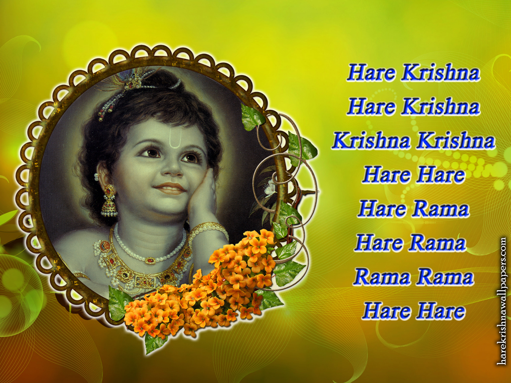 Chant Hare Krishna Mahamantra Wallpaper (020) Size 1024x768 Download