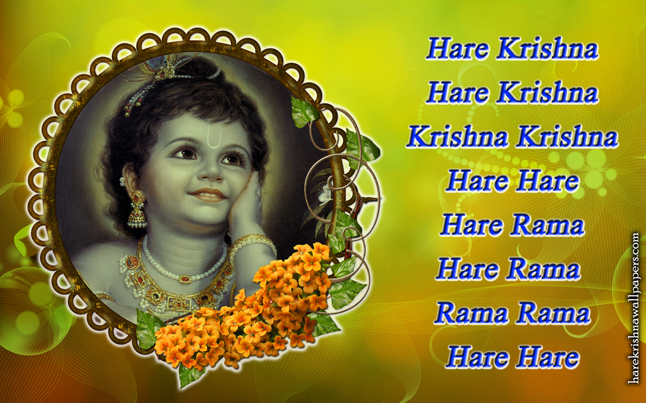 Chant Hare Krishna Mahamantra Wallpaper (020) Size 1280x800 Download