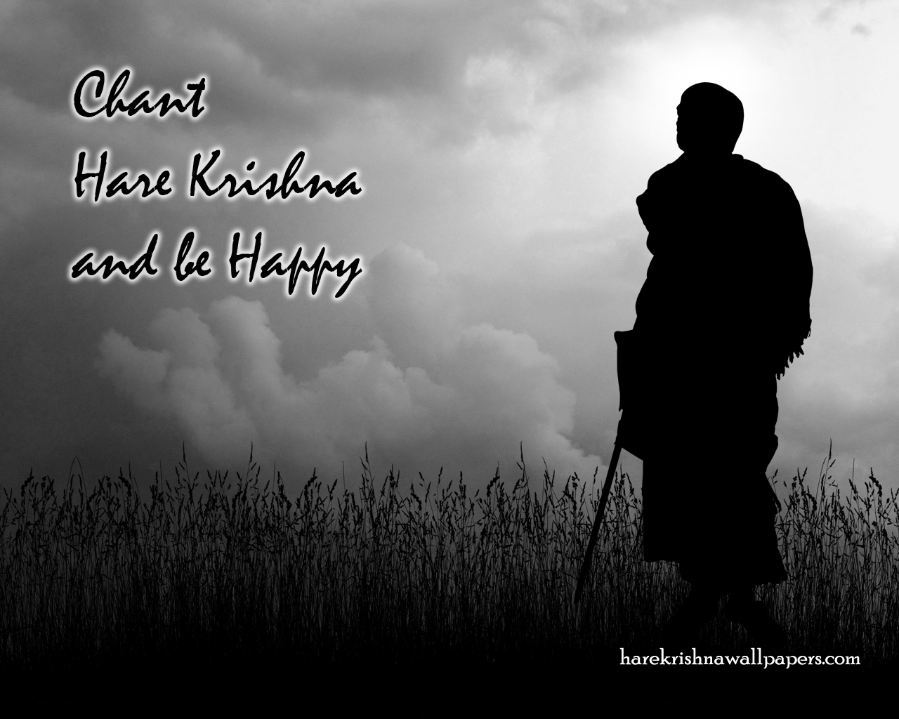Chant Hare Krishna and be happy Wallpaper (001) Size 1280x1024 Download