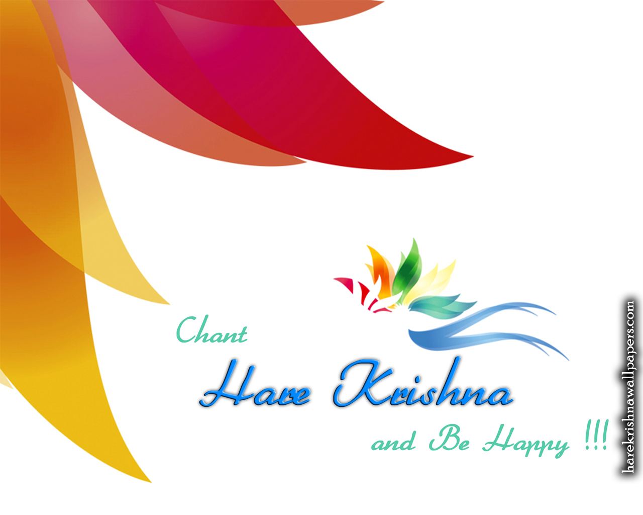 Chant Hare Krishna and be happy Wallpaper (003) Size 1280x1024 Download