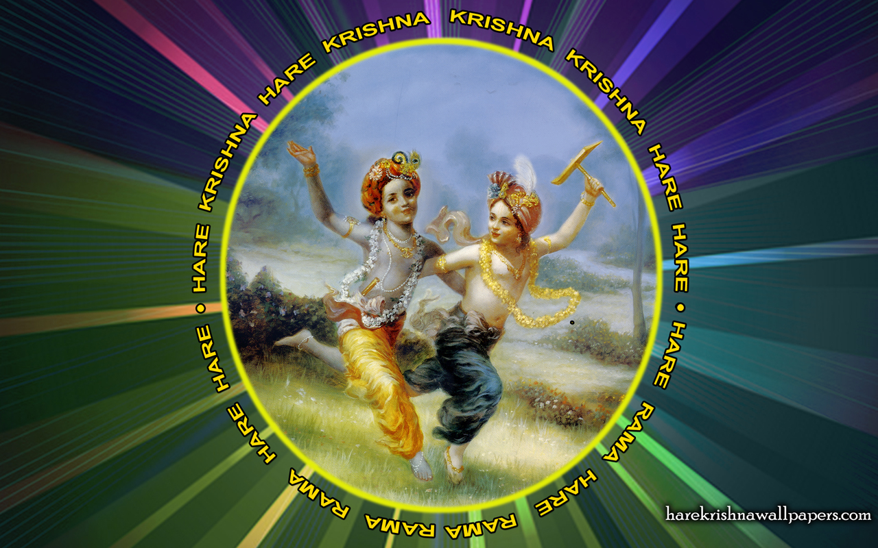 Chant Hare Krishna Mahamantra Wallpaper (001) Size 1280x800 Download