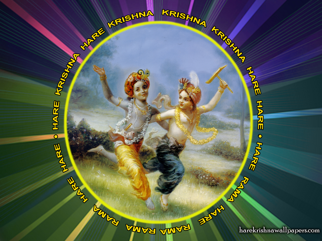 Chant Hare Krishna Mahamantra Wallpaper (001) Size 1280x960 Download
