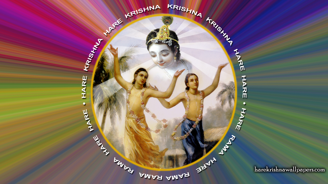 Chant Hare Krishna Mahamantra Wallpaper (004) Size1280x720 Download