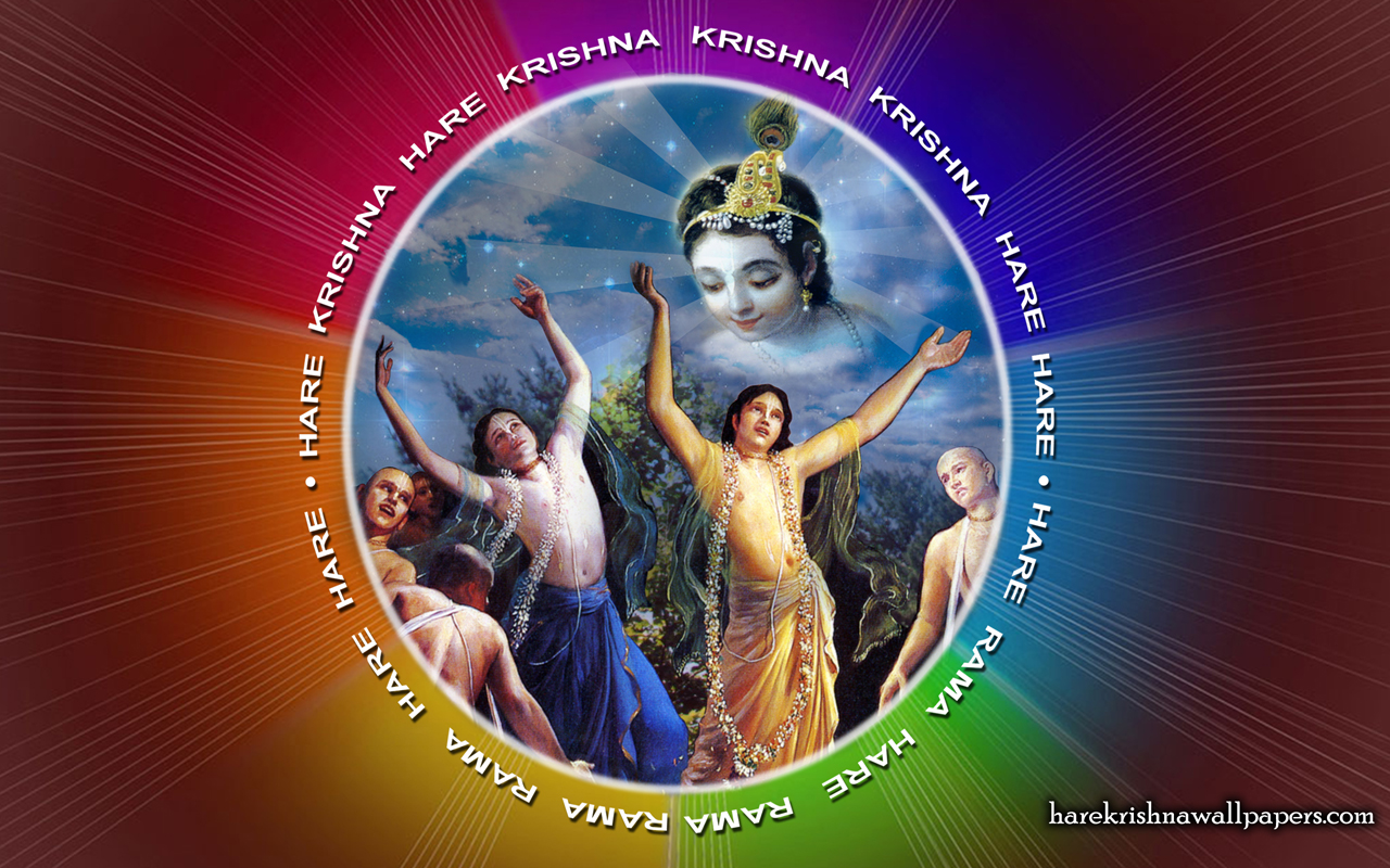 Chant Hare Krishna Mahamantra Wallpaper (005) Size 1280x800 Download