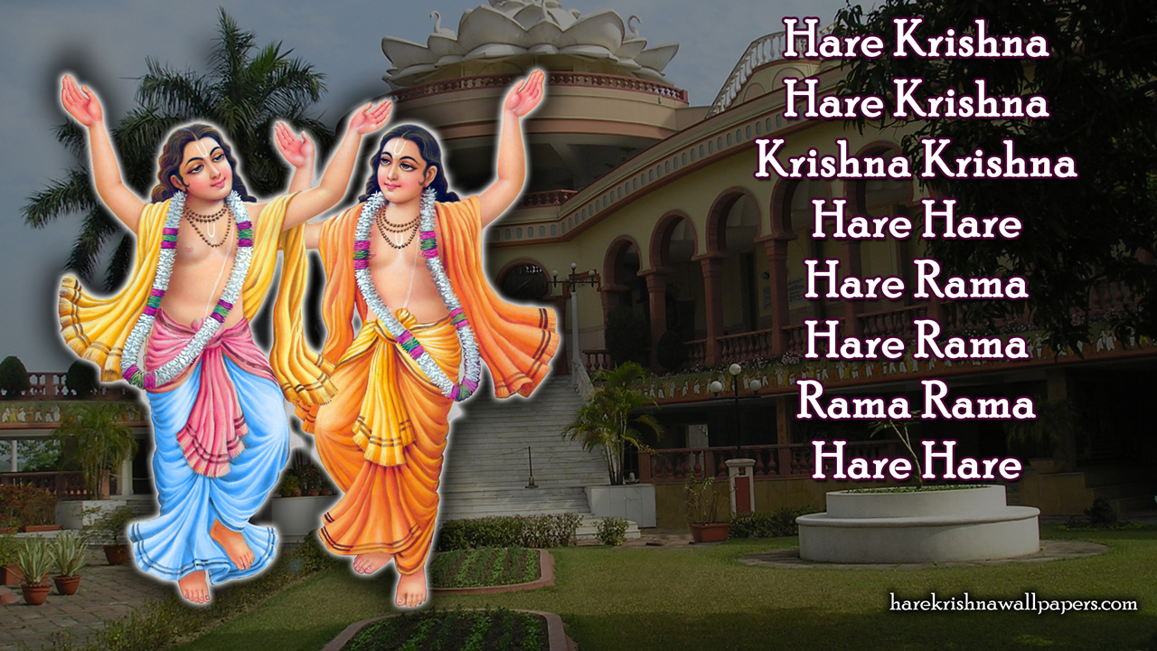 Chant Hare Krishna Mahamantra Wallpaper (007) Size1280x720 Download
