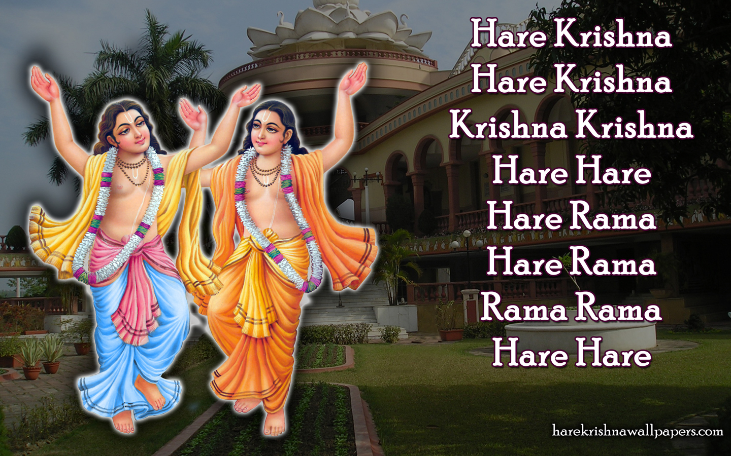 Chant Hare Krishna Mahamantra Wallpaper (007) Size 1440x900 Download