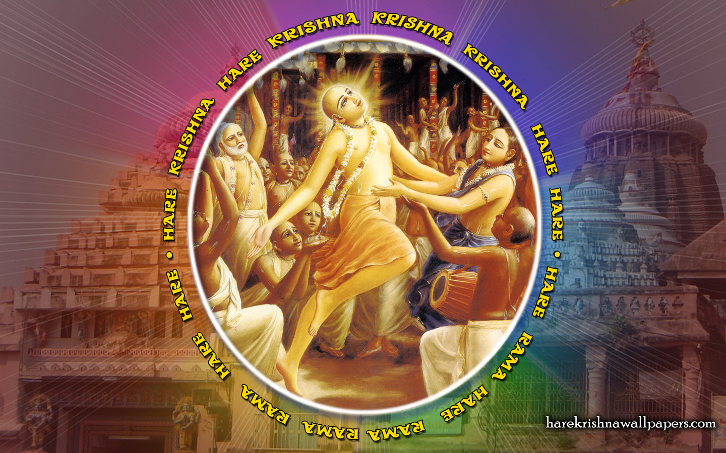 Chant Hare Krishna Mahamantra Wallpaper (009) Size 1440x900 Download