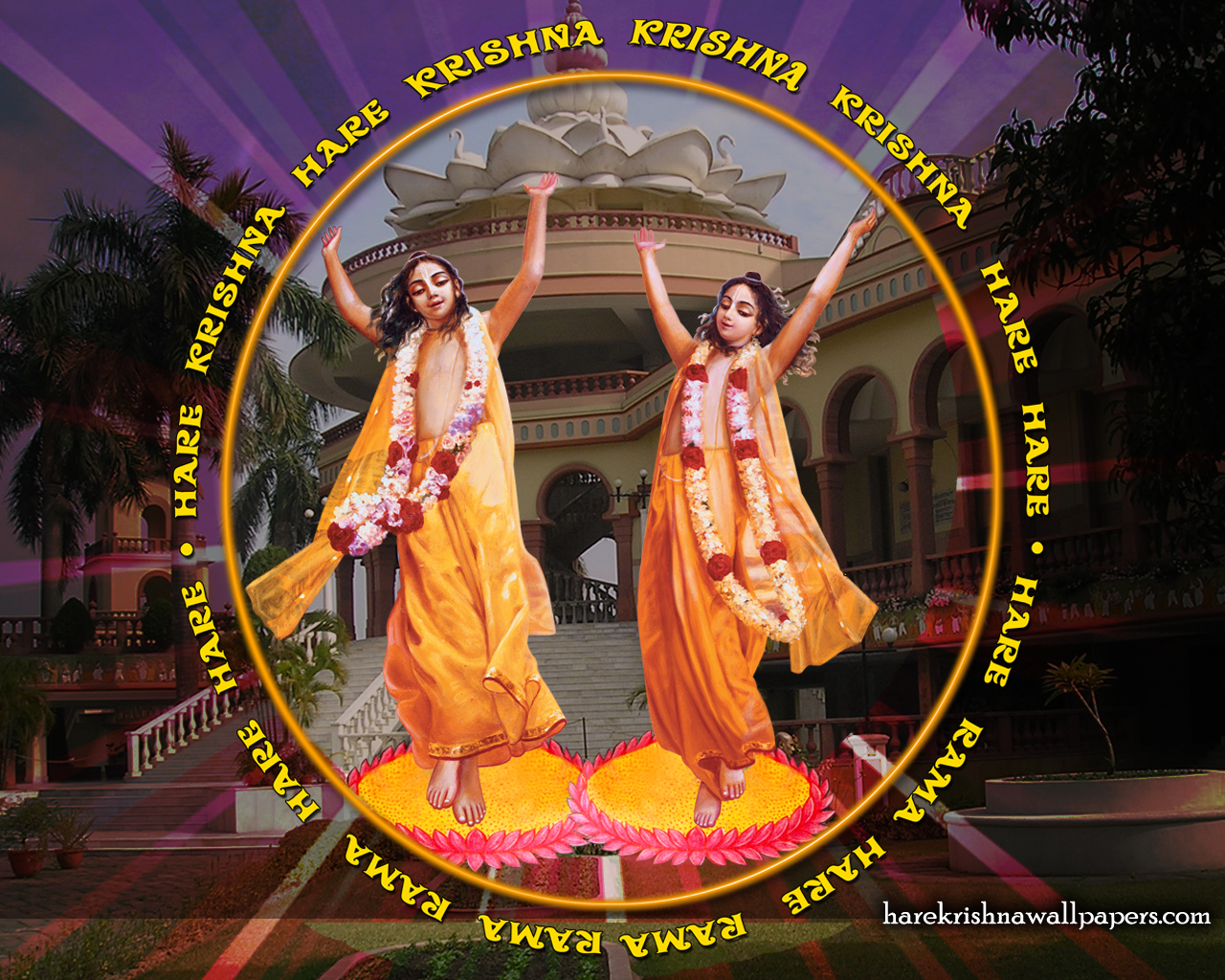 Chant Hare Krishna Mahamantra Wallpaper (010) Size 1280x1024 Download
