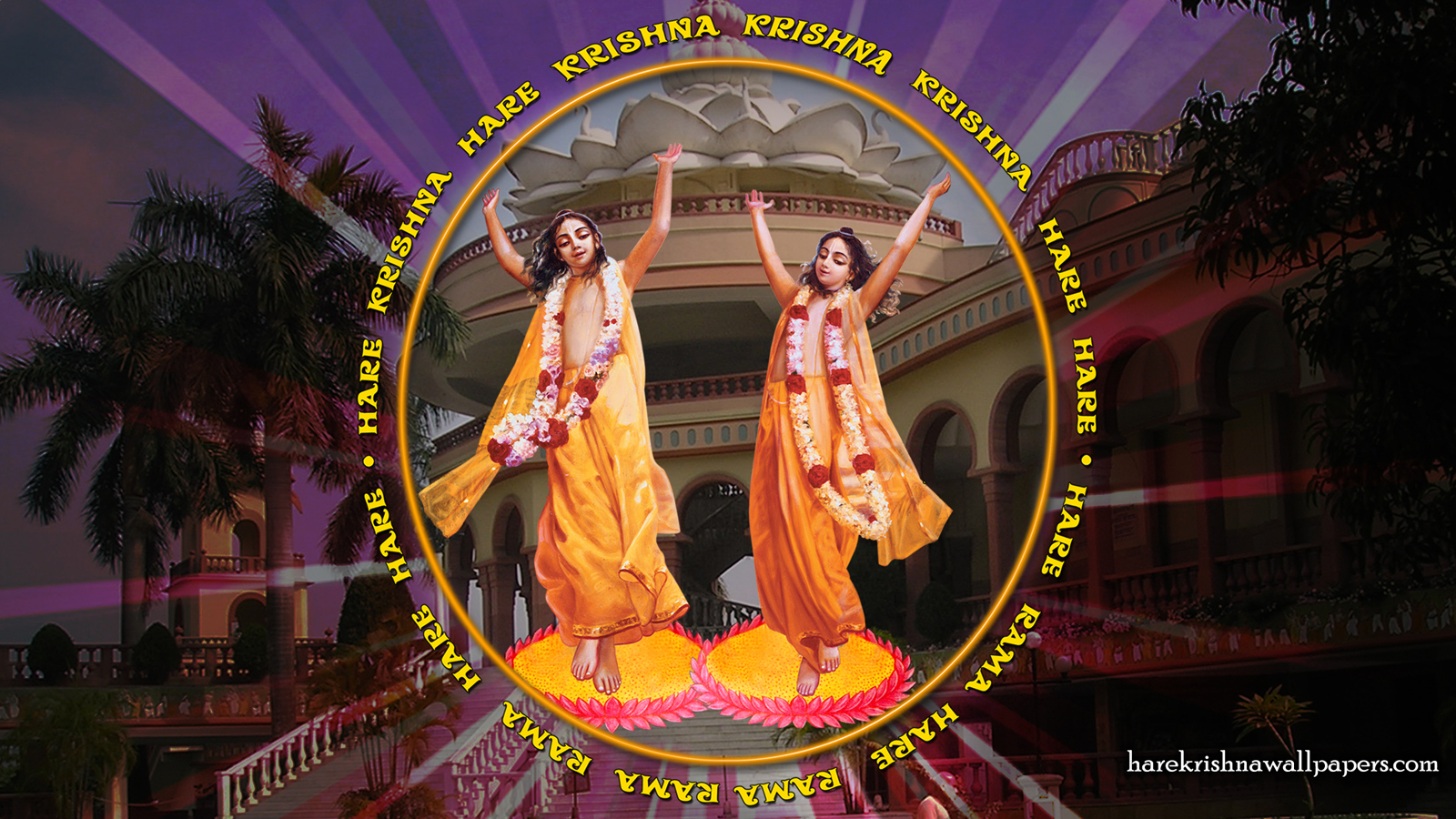 Chant Hare Krishna Mahamantra Wallpaper (010) Size 1600x900 Download