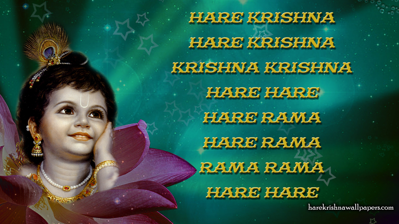 Chant Hare Krishna Mahamantra Wallpaper (011) Size1280x720 Download