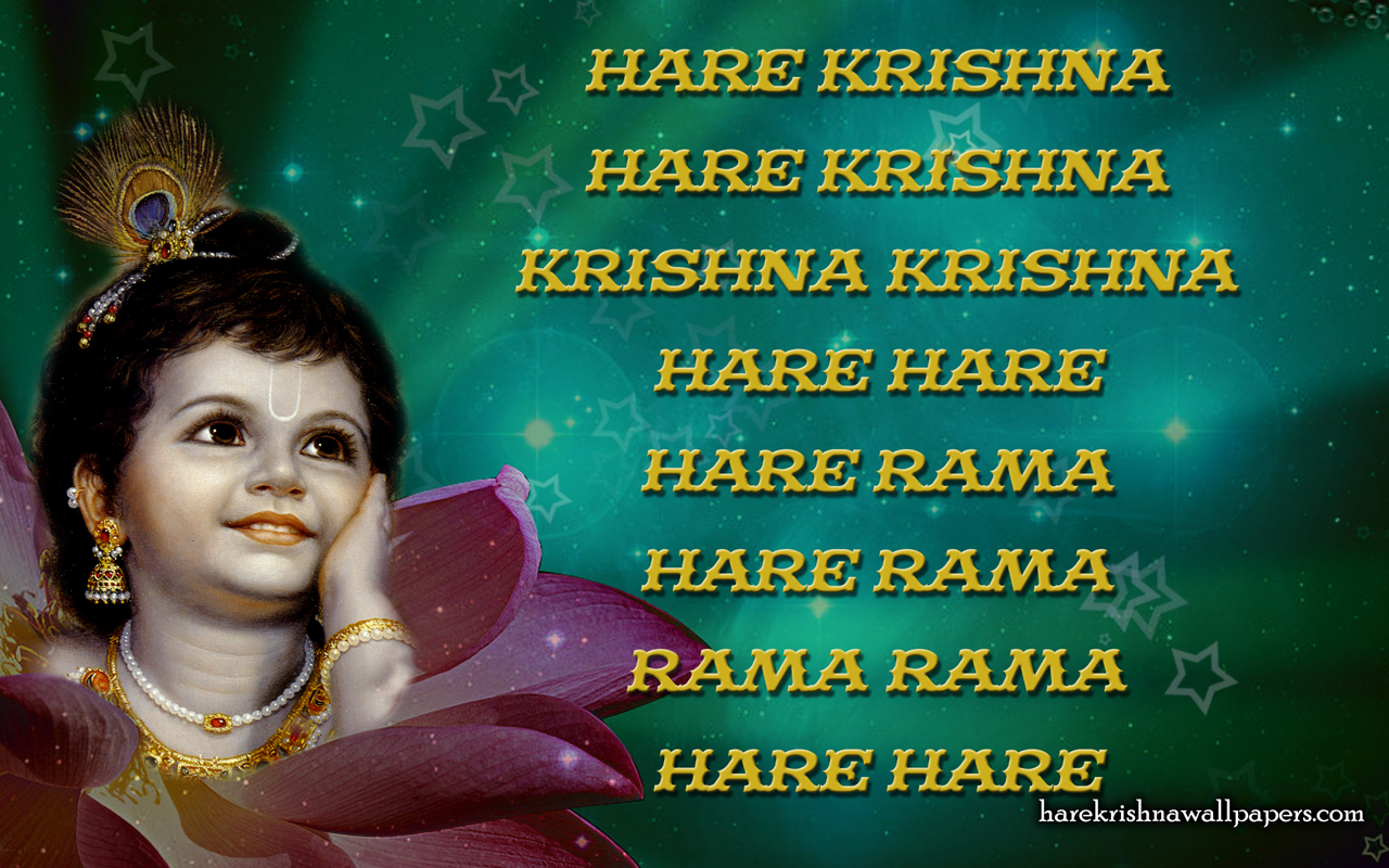 Chant Hare Krishna Mahamantra Wallpaper (011) Size 1280x800 Download