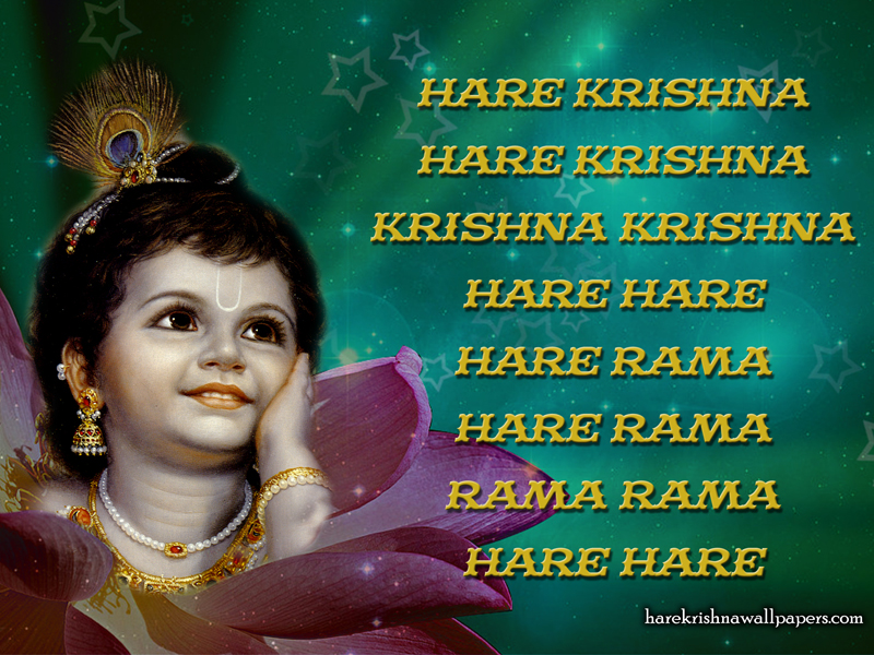 Chant Hare Krishna Mahamantra Wallpaper (011) Size 800x600 Download