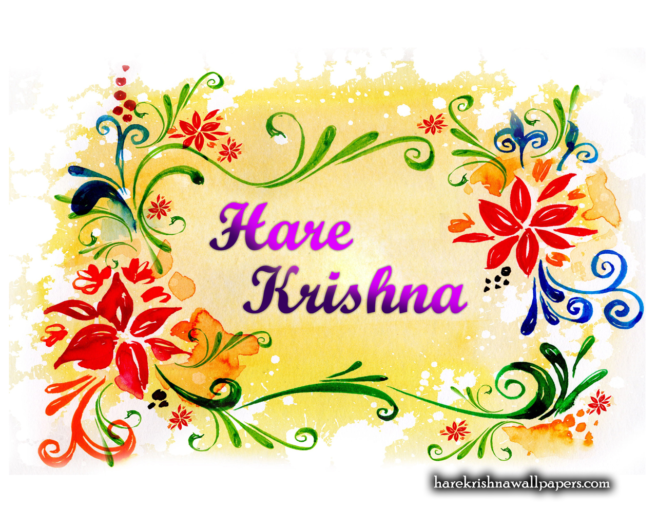Hare Krishna Wallpaper (004) Size 1280x1024 Download