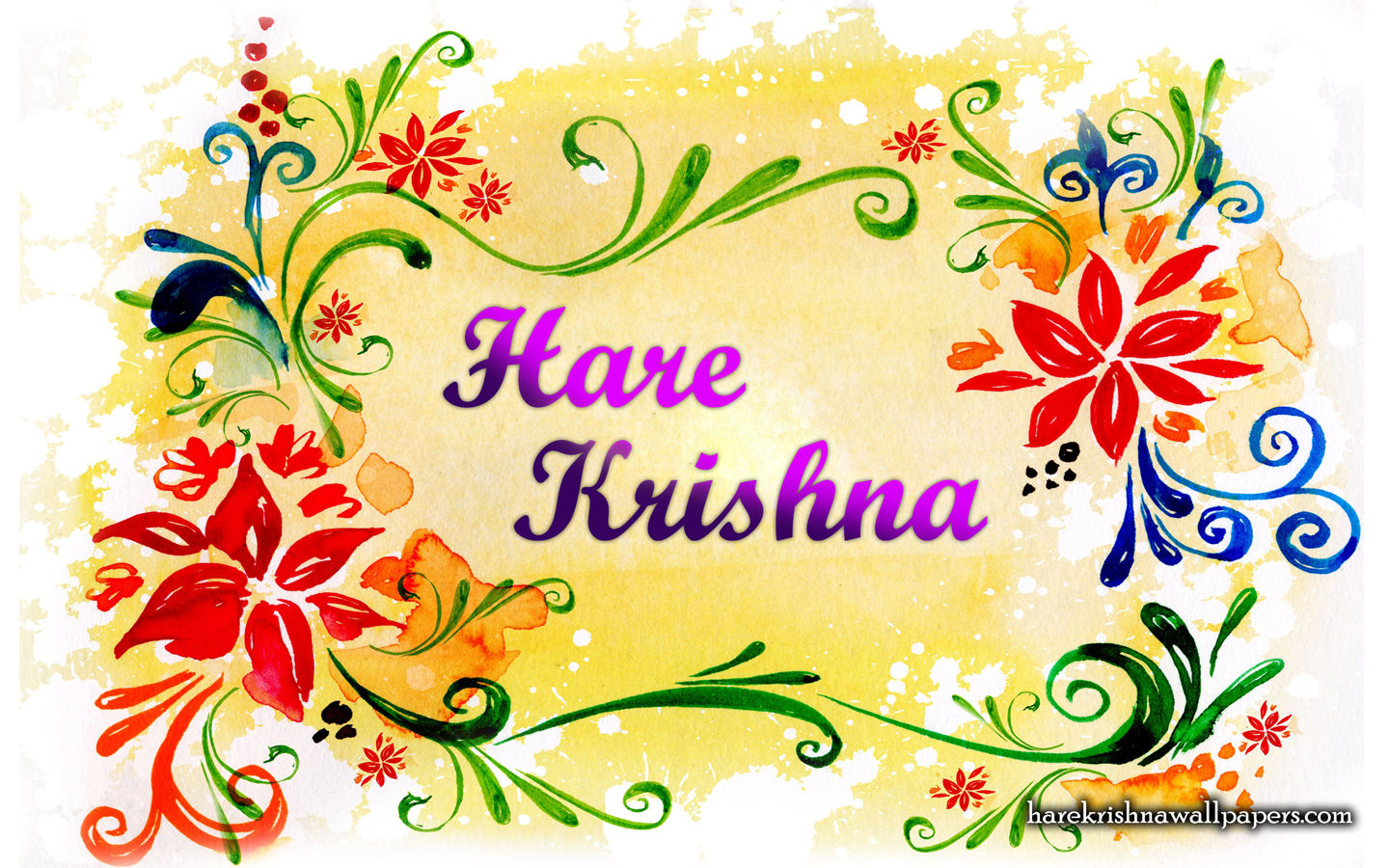 Hare Krishna Wallpaper (004) Size 1440x900 Download