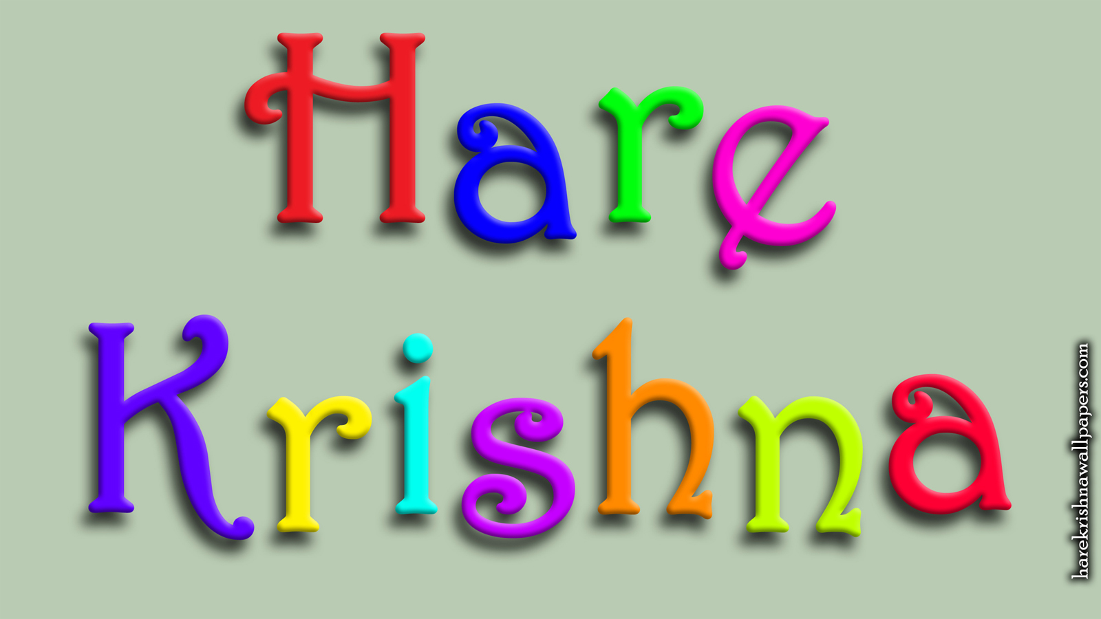 Hare Krishna Wallpaper (008) Size 1600x900 Download
