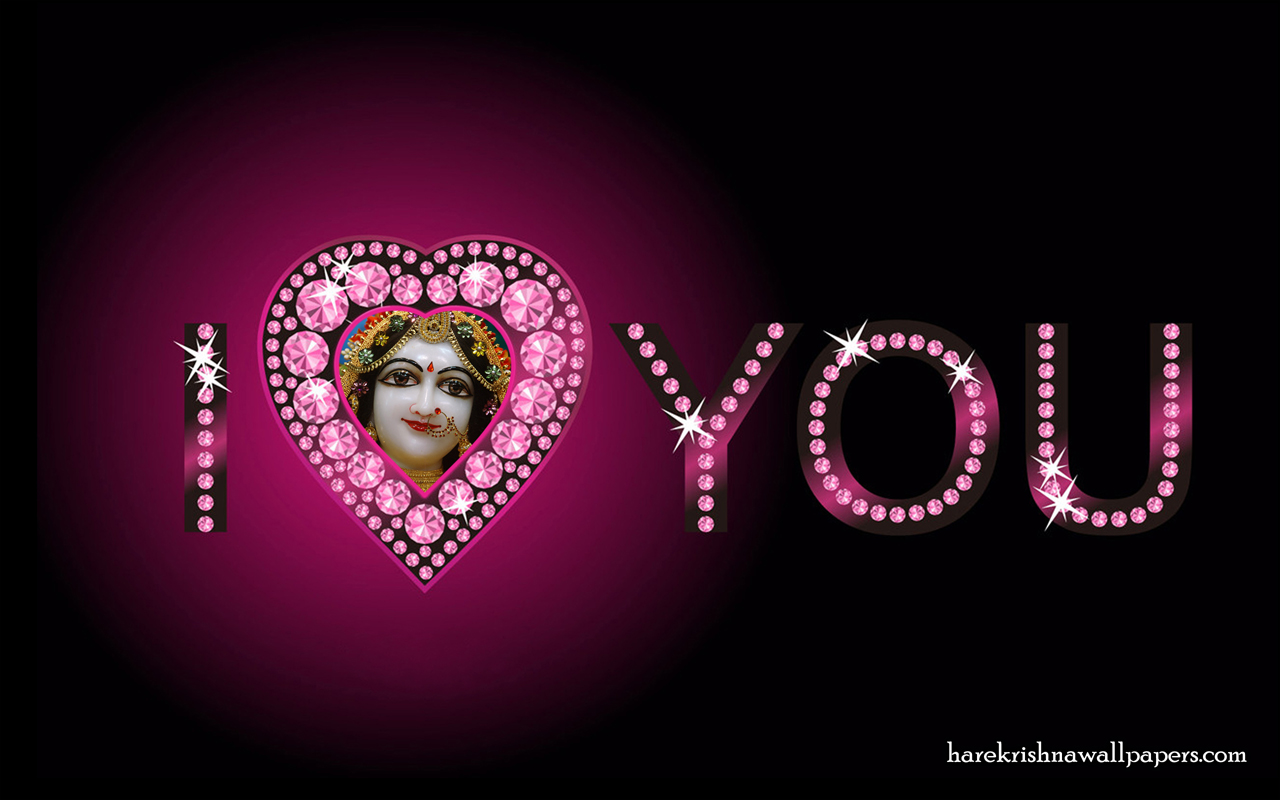 I Love You Radharani Wallpaper (012) Size 1280x800 Download