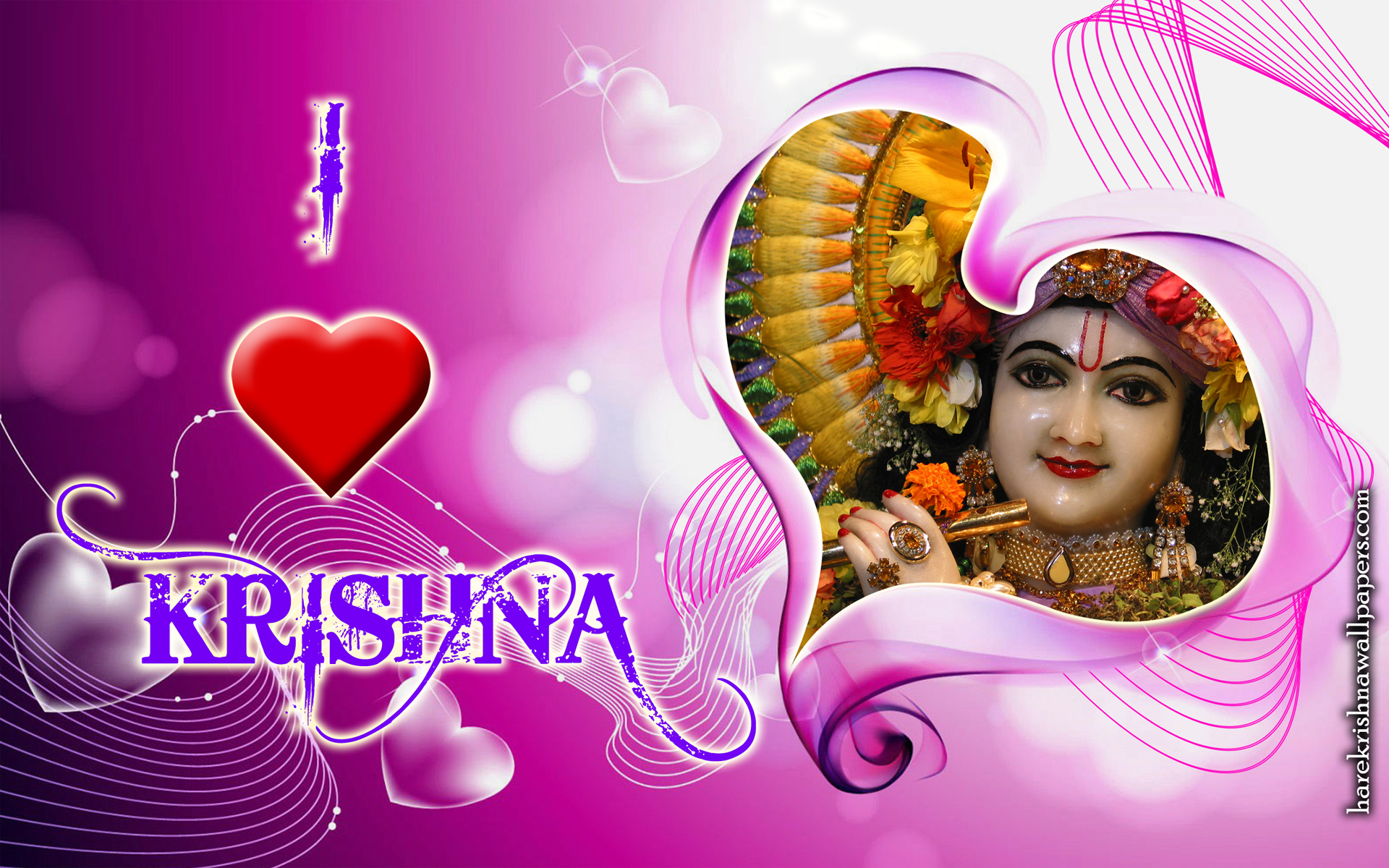 I Love You Gokulananda Wallpaper (016) Size 1920×1200 Download | Hare  Krishna Wallpapers