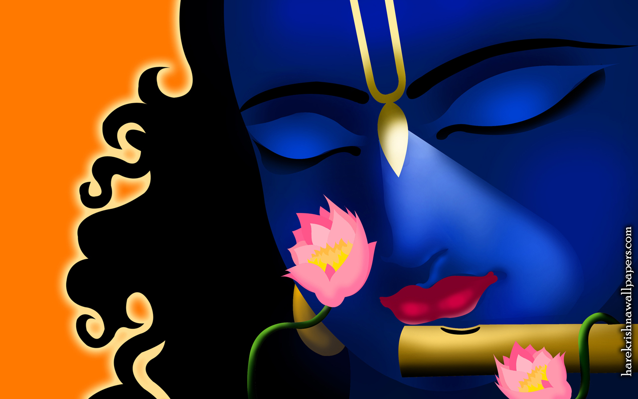 Krishna Wallpaper (002) Size 1280x800 Download
