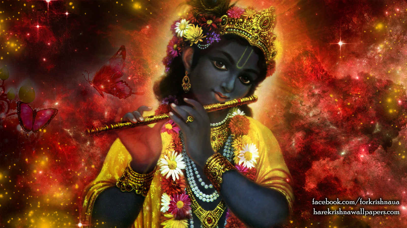 Krishna Wallpaper (015) Size 1600x900 Download