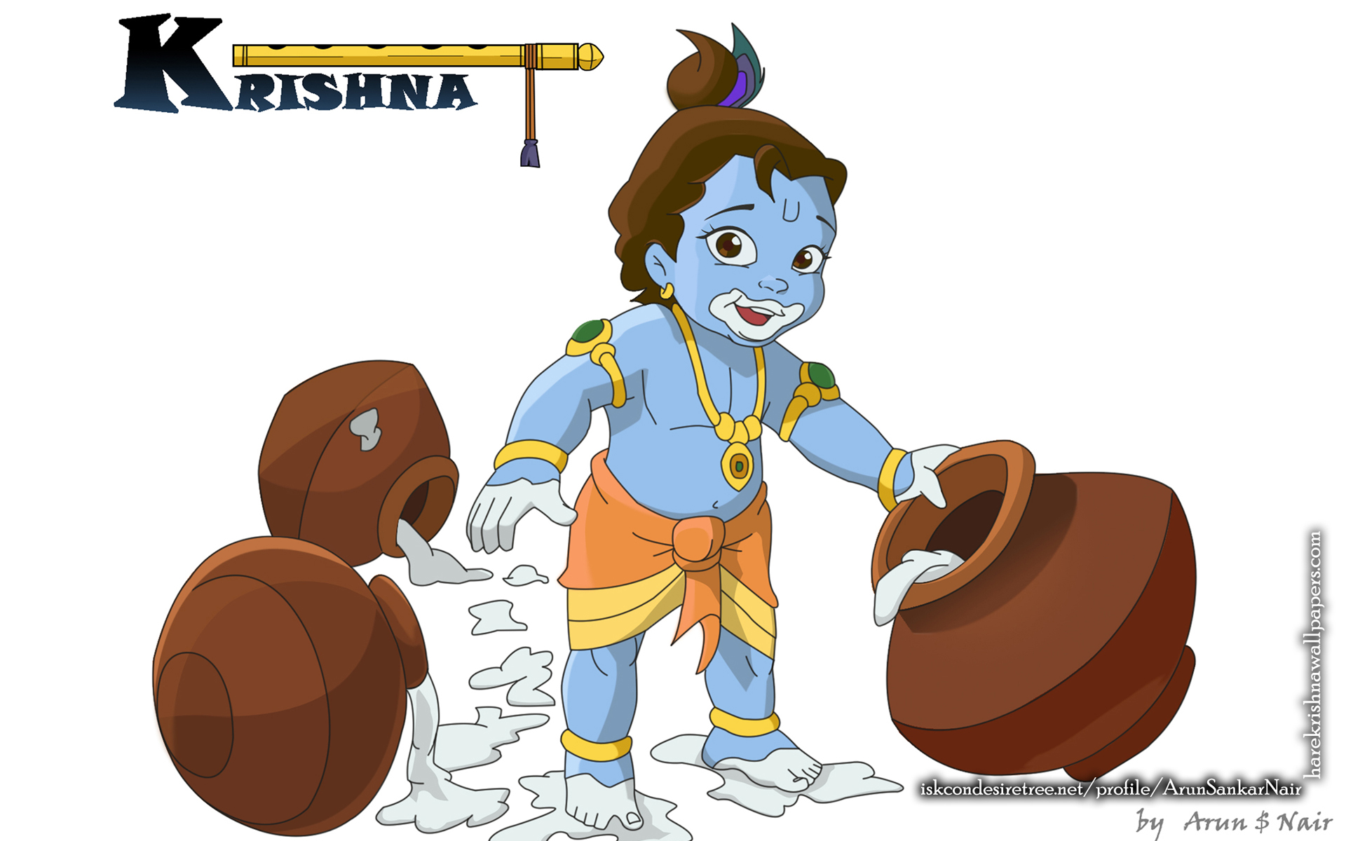Krishna Wallpaper (017) Size 1920x1200 Download