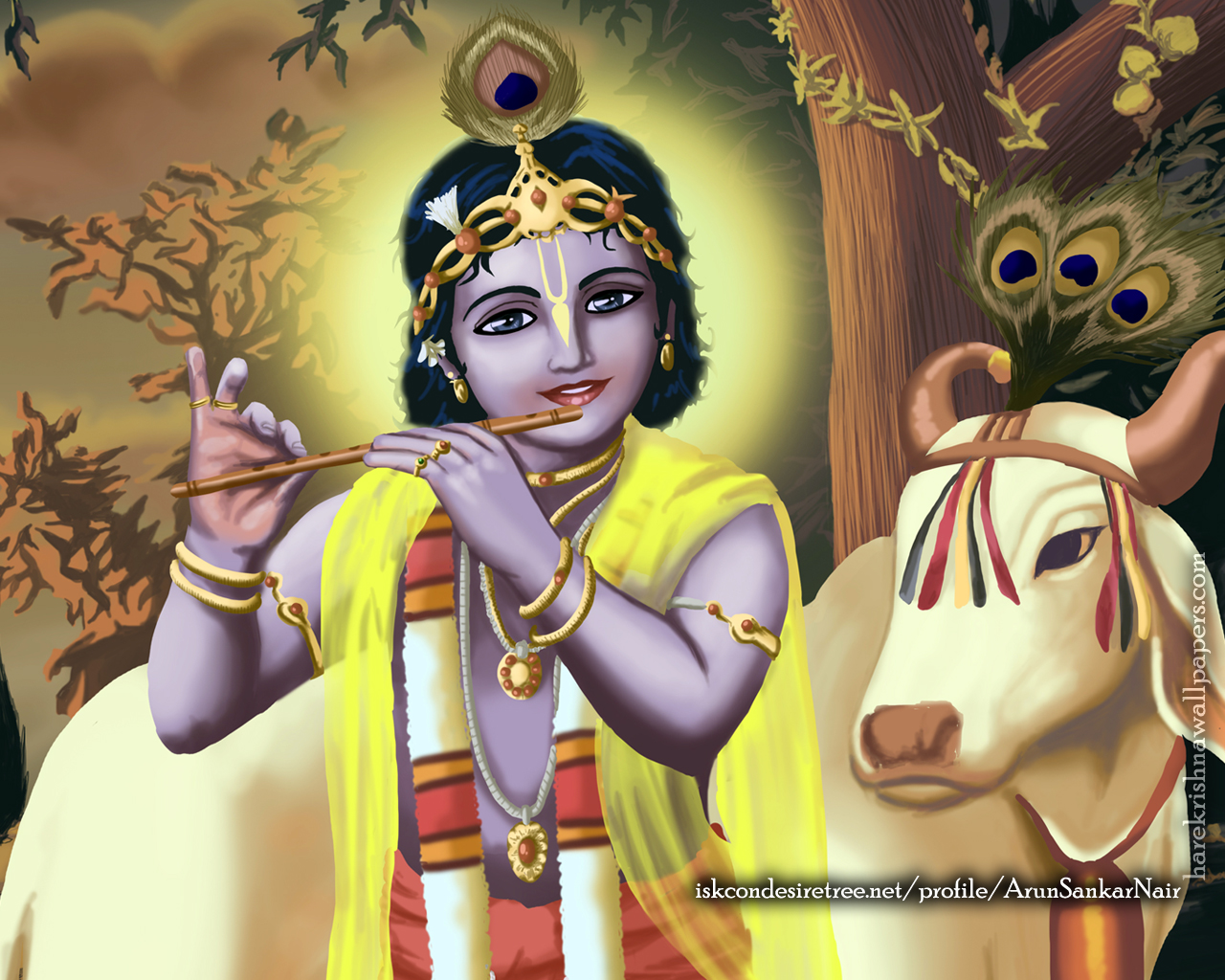 Krishna Wallpaper (019) Size 1280x1024 Download