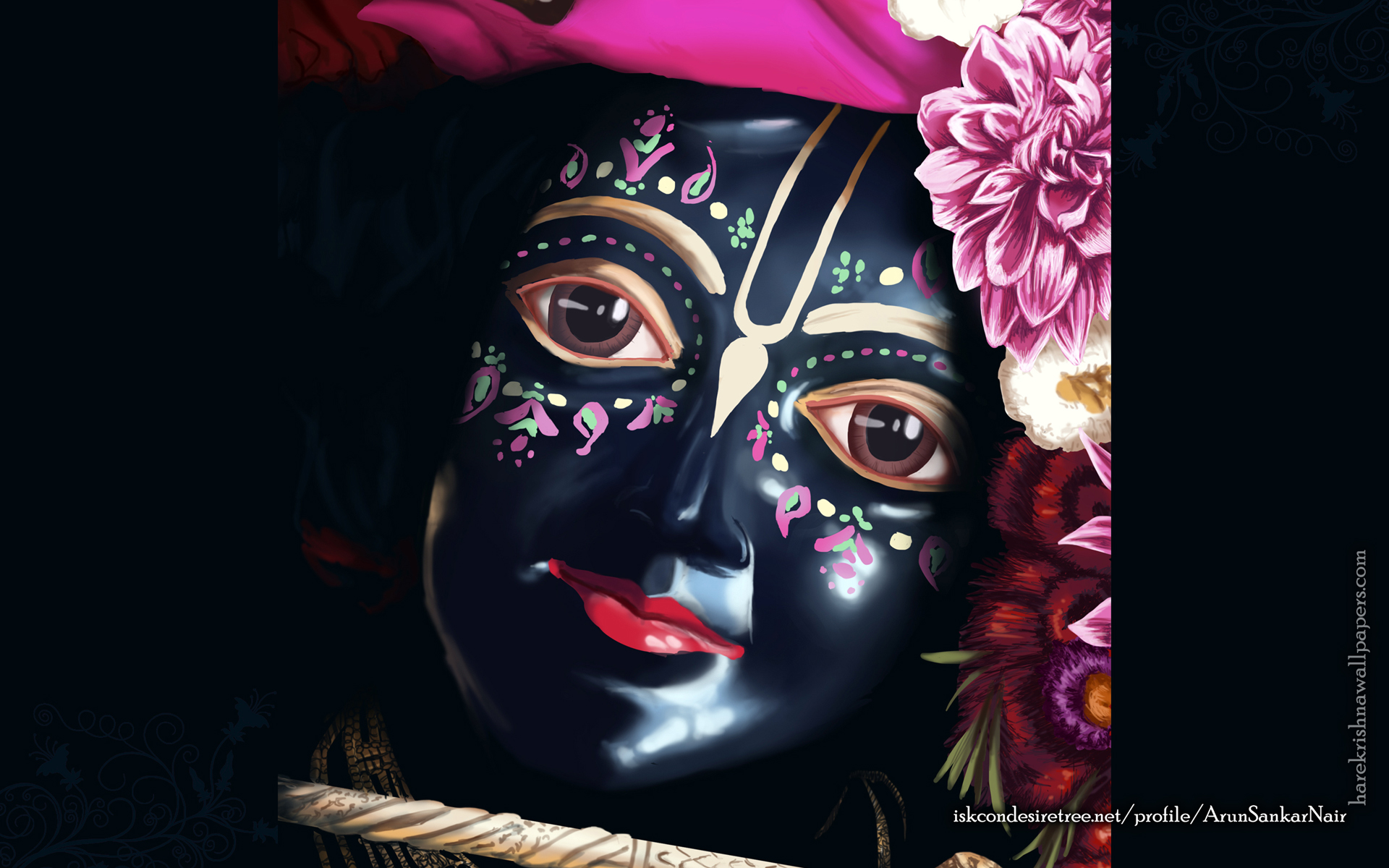 Krishna Wallpaper (020) Size 1920x1200 Download