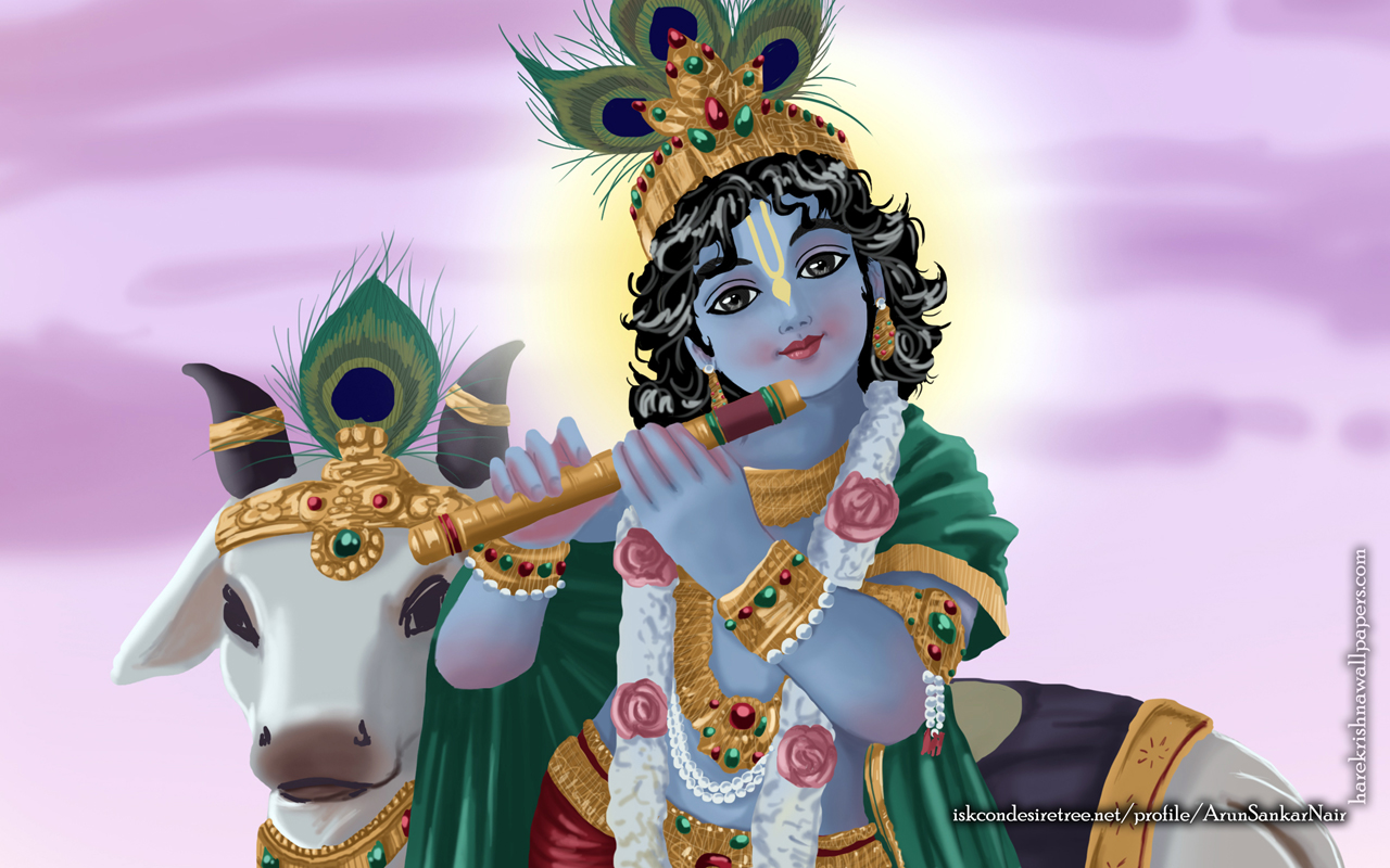 Krishna Wallpaper (021) Size 1280x800 Download