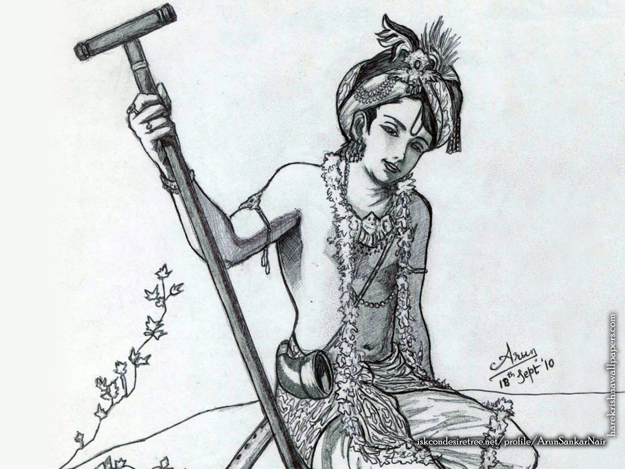 Krishna Wallpaper (029) Size 1280x960 Download