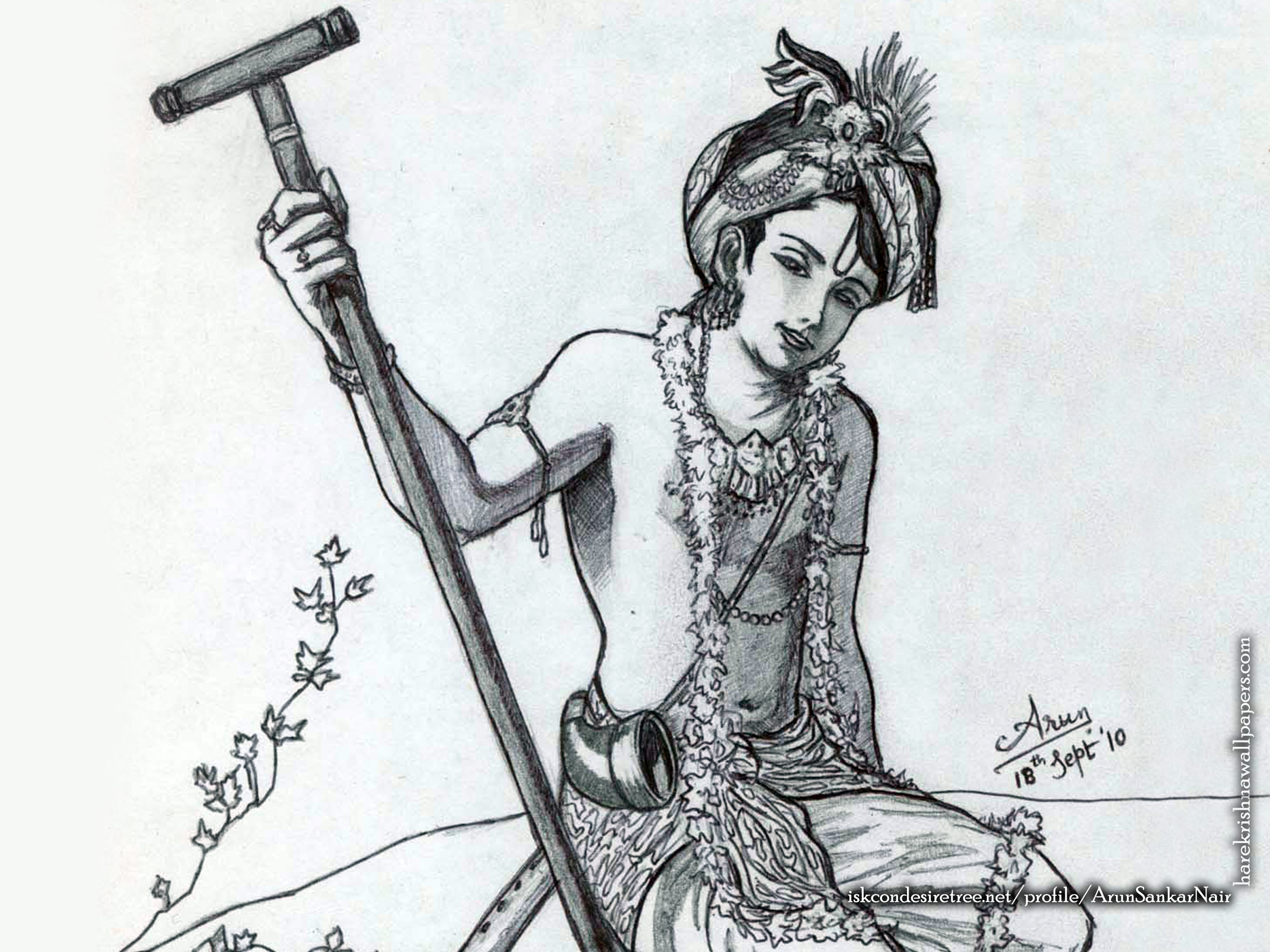 Krishna Wallpaper (029) Size 2400x1800 Download
