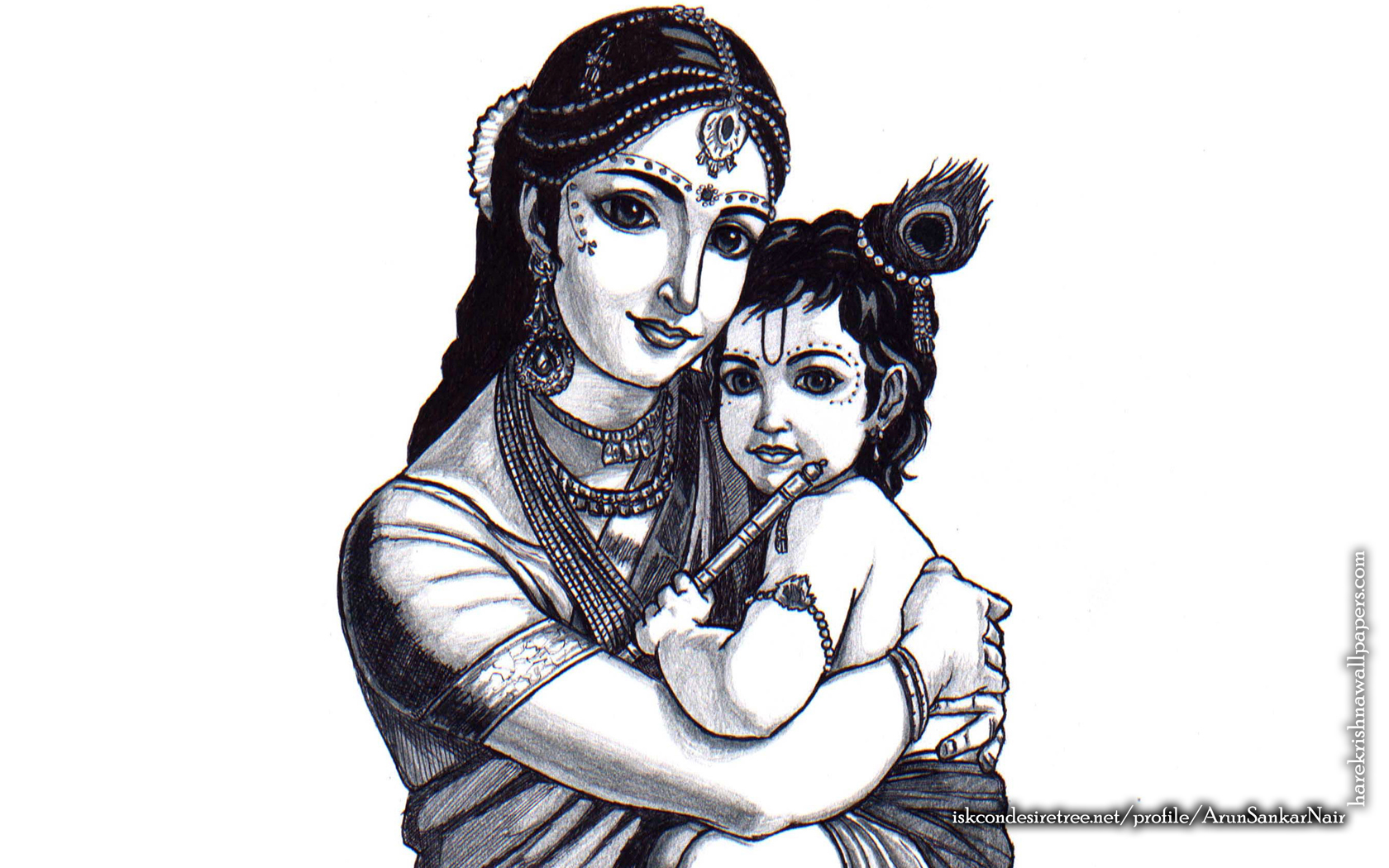 Krishna Wallpaper (031) Size 1680x1050 Download
