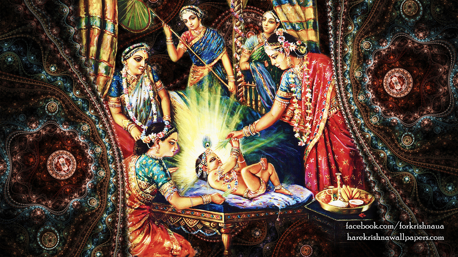 Krishna Wallpaper (033) Size 1600x900 Download
