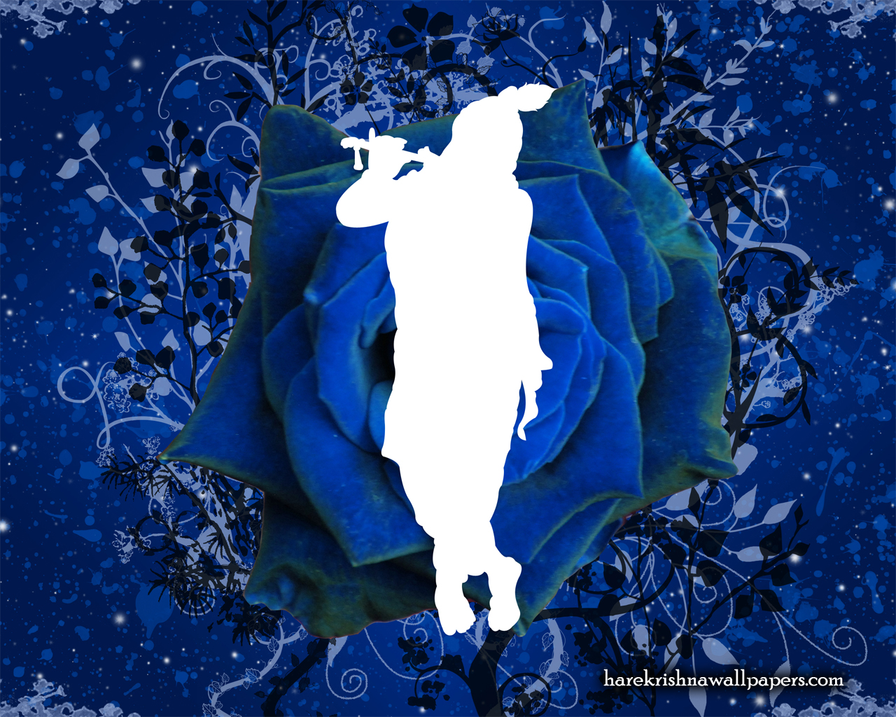 Blue Krishna Wallpaper (001) Size 1280x1024 Download