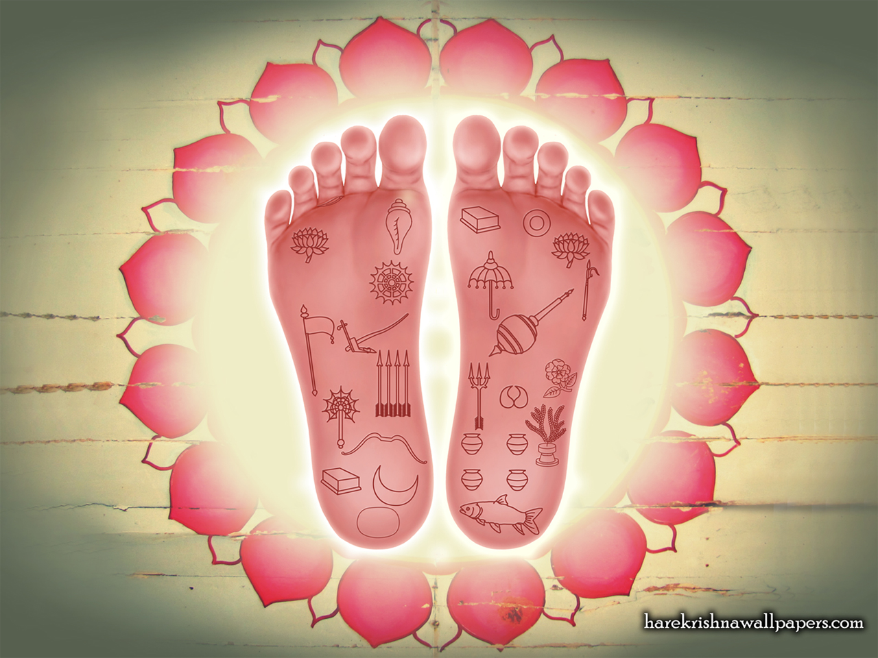 Sri Nityananda Lotus Feet Wallpaper (001) Size 1280x960 Download