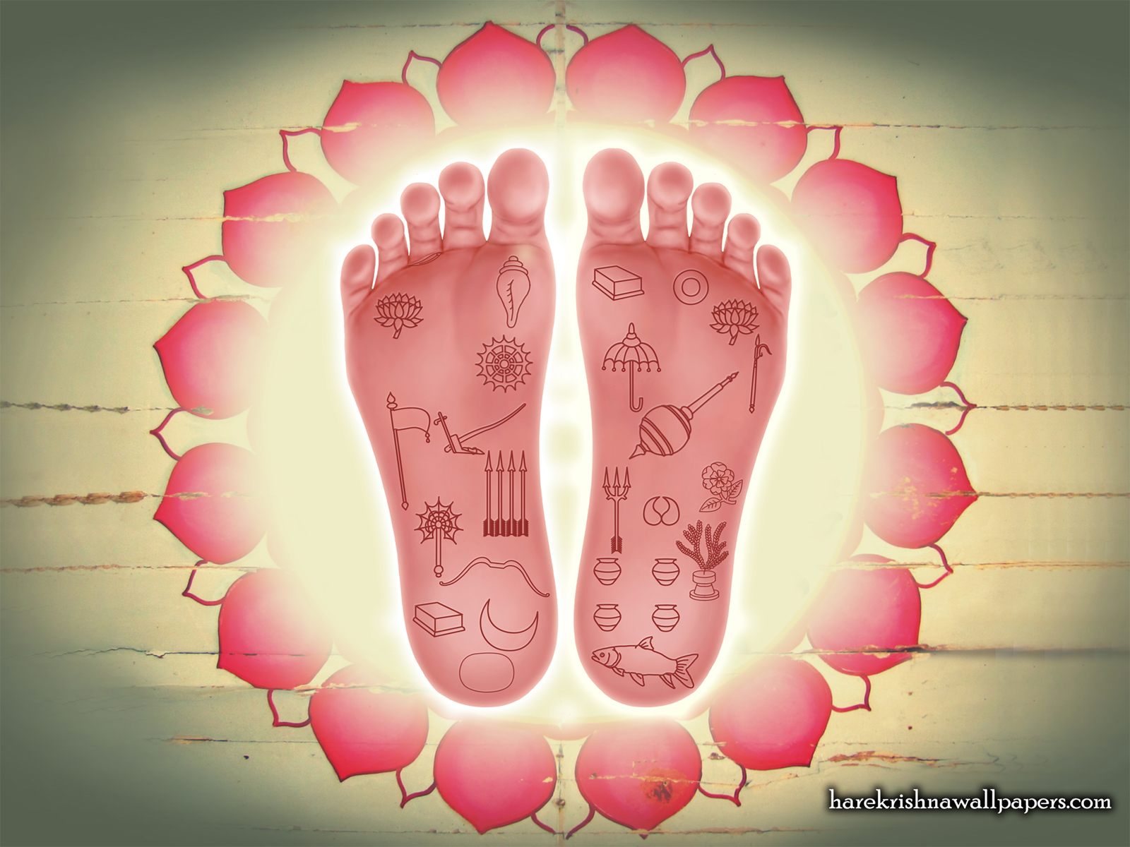 Sri Nityananda Lotus Feet Wallpaper (001) Size1600x1200 Download