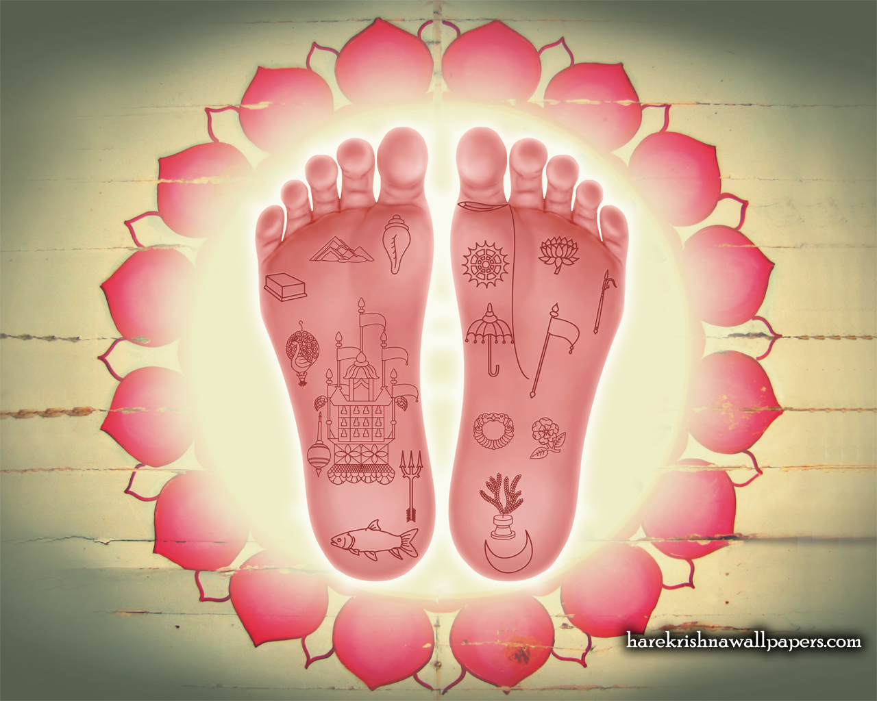 Srimati Radharani Lotus Feet Wallpaper (001) Size 1280x1024 Download