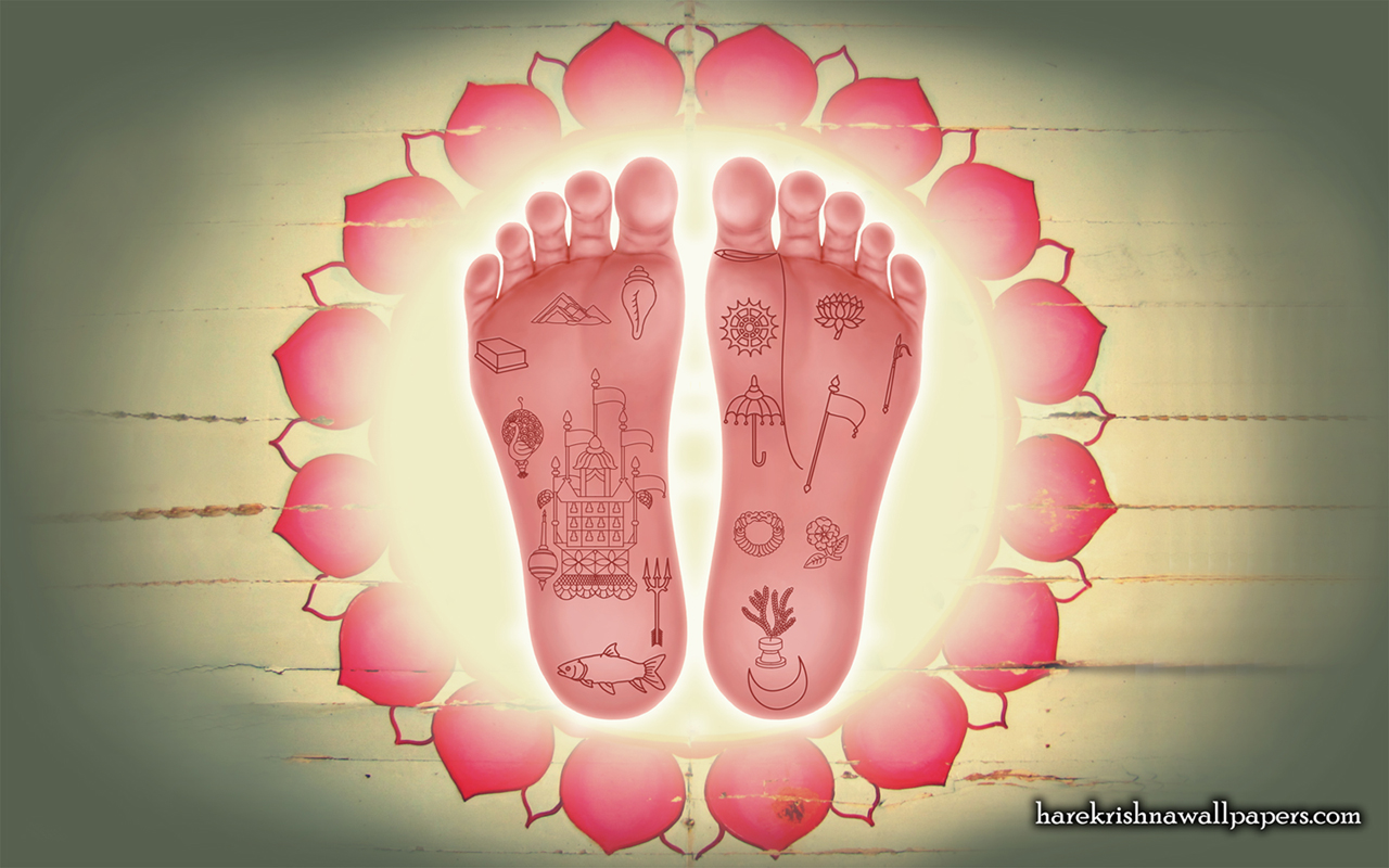 Srimati Radharani Lotus Feet Wallpaper (001) Size 1280x800 Download