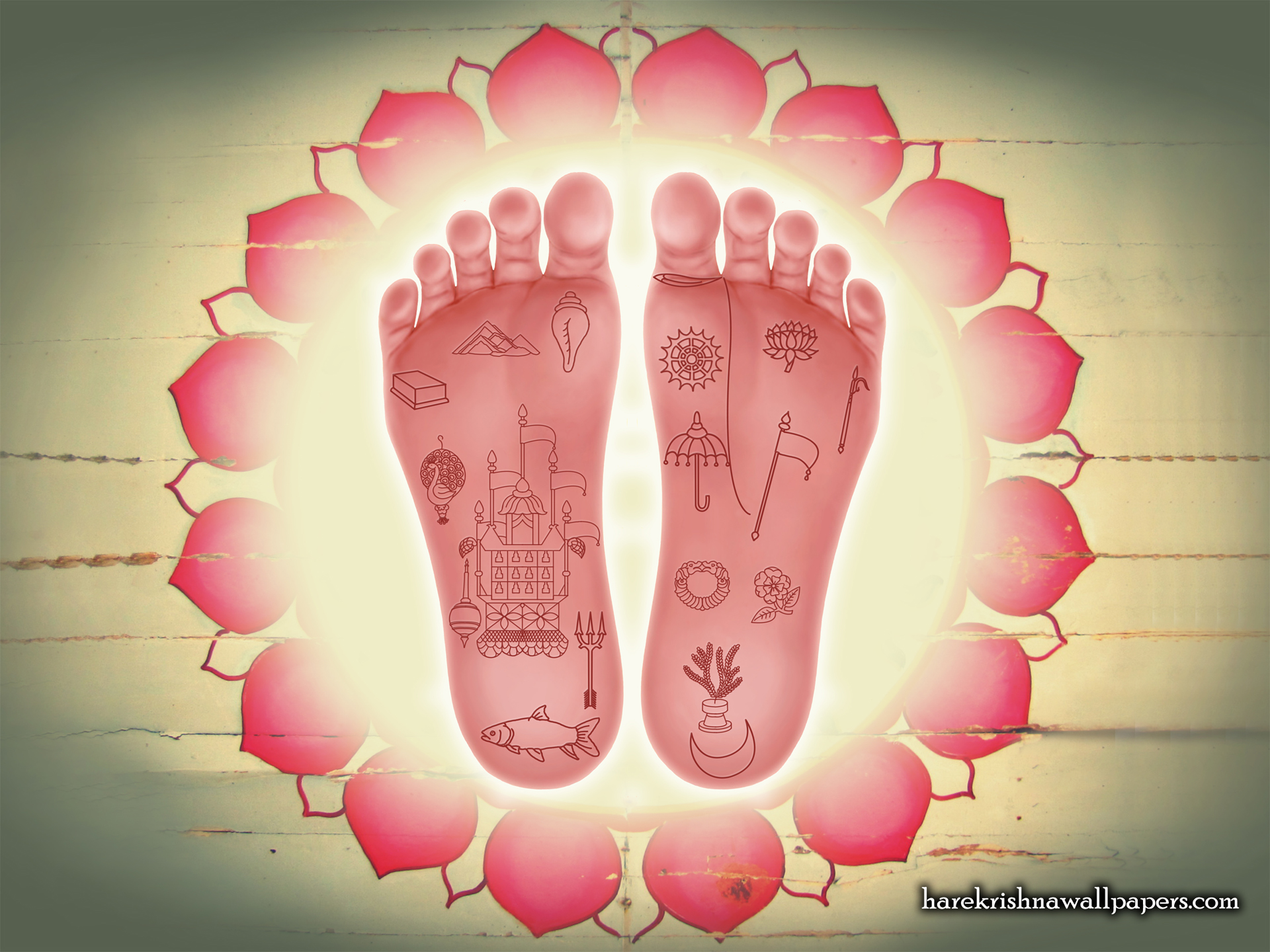 Srimati Radharani Lotus Feet Wallpaper (001) Size 1920x1440 Download